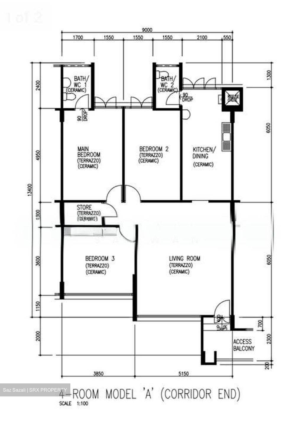 Blk 287 Ficus Vale (Yishun), HDB 4 Rooms #533226891